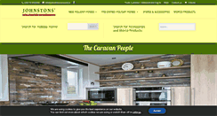 Desktop Screenshot of johnstonscaravans.ie